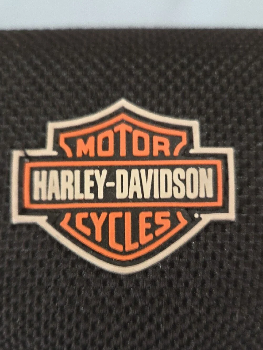 Harley-Davidson Black Semi-Rigid Sunglasses CASE ONLY with Orange Logo